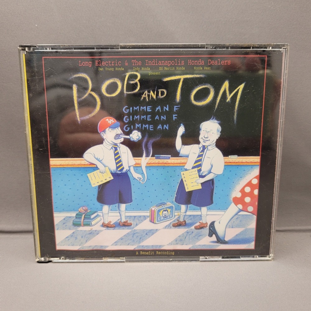 Gimme An F by Bob and Tom (2-CD, 1997) comedy Radio